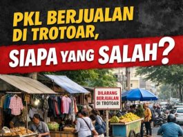 Trotoar Dikuasai PKL, Hak Pejalan Kaki Terabaikan