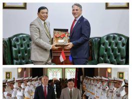 Menhan RI Terima Kunjungan Menhan Australia, Bahas Penguatan Kerja Sama Pertahanan